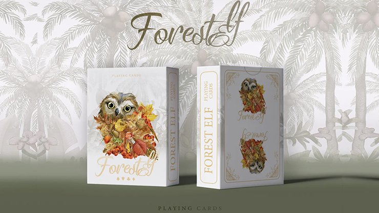 Forest Elf Owl by TCC Playing Cards - Carti De Joc Premium