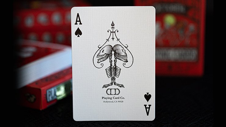 Fulton's October Red Edition by Fulton's Playing Cards - Carti De Joc Premium