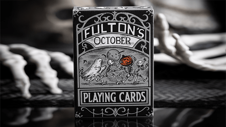 Fulton's October TOMBSTONE GREY by Fulton's Playing Cards - Carti De Joc Premium