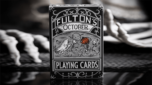 Fulton's October TOMBSTONE GREY by Fulton's Playing Cards - Carti De Joc Premium