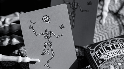 Fulton's October TOMBSTONE GREY by Fulton's Playing Cards - Carti De Joc Premium
