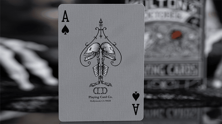 Fulton's October TOMBSTONE GREY by Fulton's Playing Cards - Carti De Joc Premium