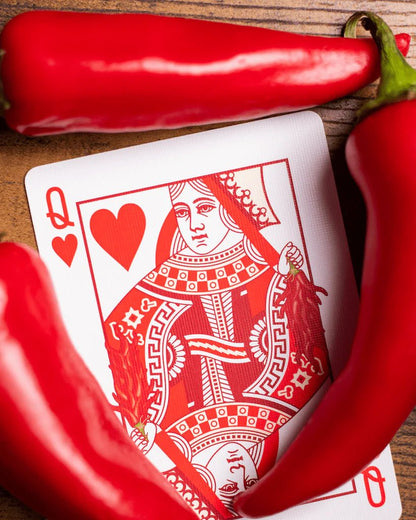 Gettin’ Spicy - Chili Pepper by Organic Playing Cards - Carti De Joc Premium