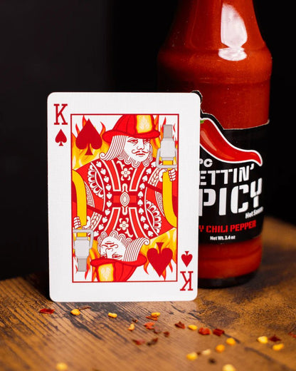 Gettin’ Spicy - Chili Pepper by Organic Playing Cards - Carti De Joc Premium