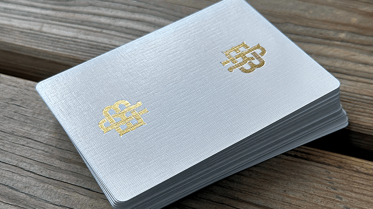 Gold Foil Monogram by Black Roses - Carti De Joc Premium
