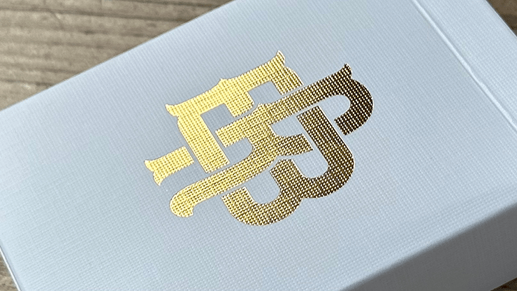Gold Foil Monogram by Black Roses - Carti De Joc Premium
