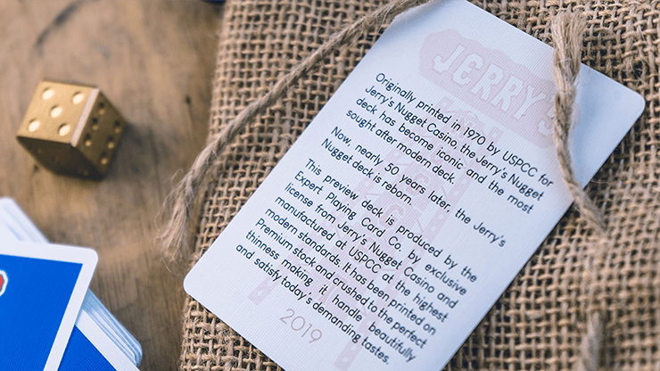 Jerry's Nugget Modern Feel Red by Murphy's Magic - Carti De Joc Premium