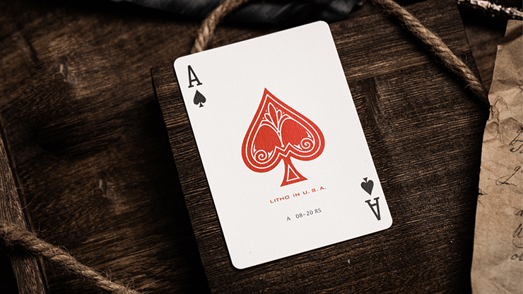 Jerry's Nugget Monotone Atomic Red by Riffle Shuffle - Carti De Joc Premium