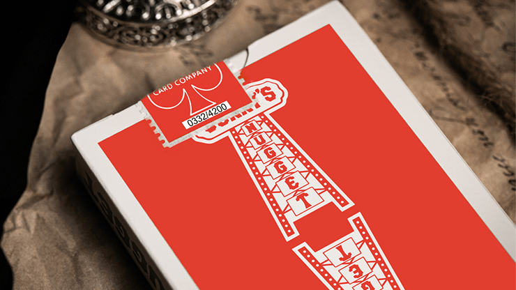 Jerry's Nugget Monotone Atomic Red by Riffle Shuffle - Carti De Joc Premium