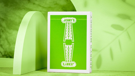 Jerry's Nugget Monotone Metallic Green by Riffle Shuffle - Carti De Joc Premium