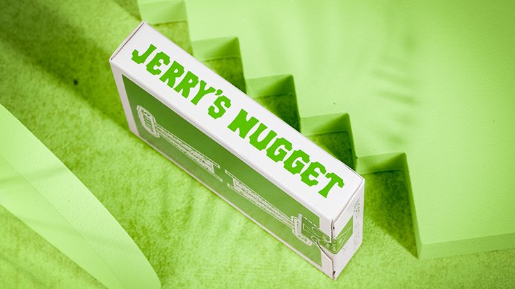 Jerry's Nugget Monotone Metallic Green by Riffle Shuffle - Carti De Joc Premium