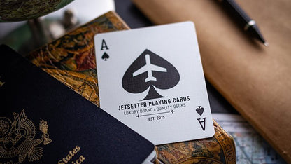 Jetsetter Lounge Edition in Terminal Teal by Jetsetter Playing Cards - Carti De Joc Premium