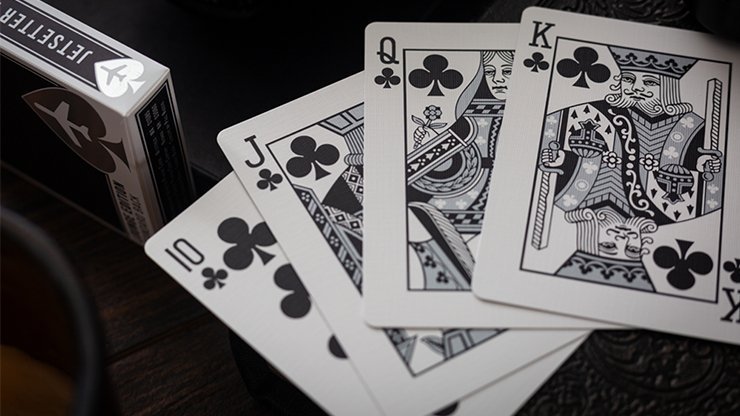Jetsetter Lounge Edition Unmarked Tarmac Black by Jetsetter Playing Cards - Carti De Joc Premium