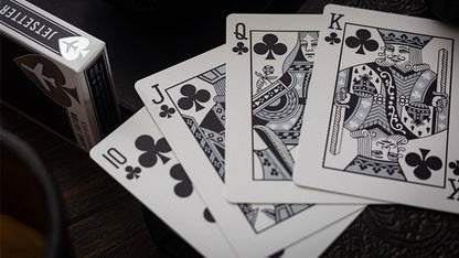 Jetsetter Lounge Edition Unmarked Tarmac Black by Jetsetter Playing Cards - Carti De Joc Premium