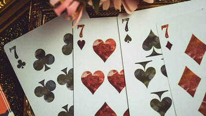 Keep Smiling: Spring Blossoms by Bacon Playing Cards - Carti De Joc Premium