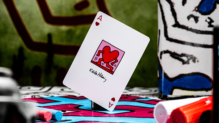 Keith Haring by Theory11 - Carti De Joc Premium