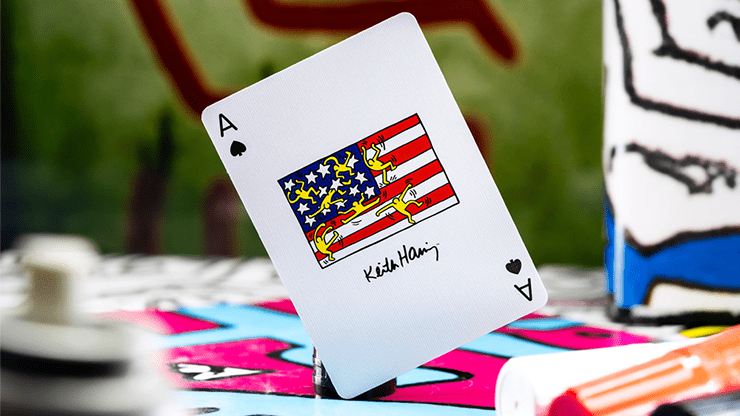 Keith Haring by Theory11 - Carti De Joc Premium