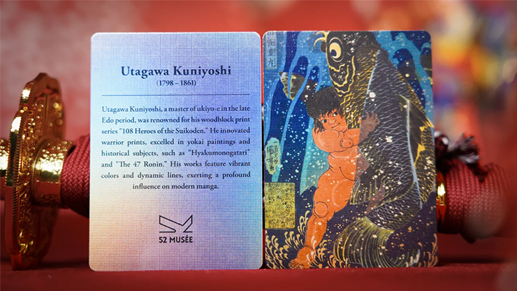Kuniyoshi Standard Edition by 52 MUSÉE - Carti De Joc Premium