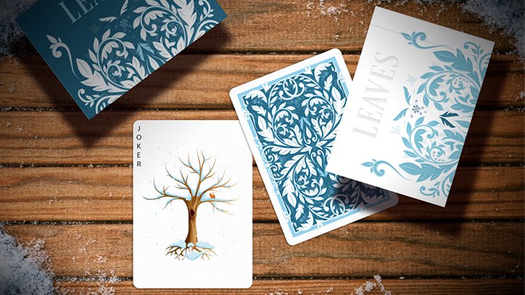 Leaves Winter Collector's Edition White by Dutch Card House Company - Carti De Joc Premium