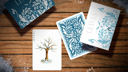 Leaves Winter Collector's Edition White by Dutch Card House Company - Carti De Joc Premium