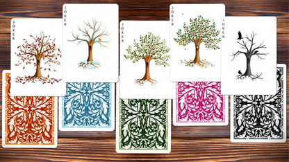 Leaves Winter Collector's Edition White by Dutch Card House Company - Carti De Joc Premium