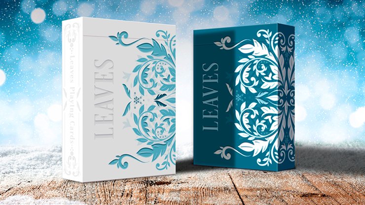 Leaves Winter Collector's Edition White by Dutch Card House Company - Carti De Joc Premium