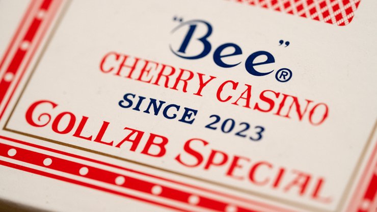 Limited Bee X Cherry Red by Phill Smith - Carti De Joc Premium