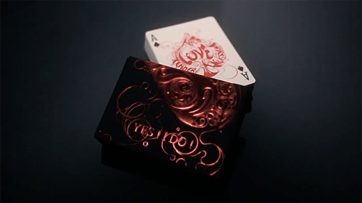 Love Promise of Vow Red by The Bocopo Playing Cards - Carti De Joc Premium
