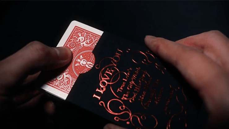 Love Promise of Vow Red by The Bocopo Playing Cards - Carti De Joc Premium