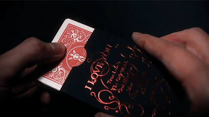 Love Promise of Vow Red by The Bocopo Playing Cards - Carti De Joc Premium