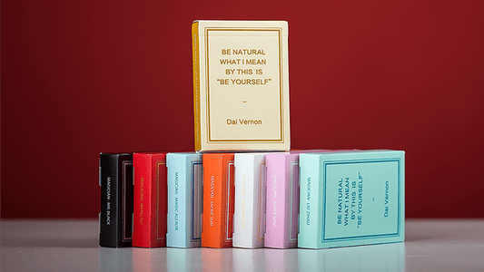 Magic Notebook Deck - Limited Edition (Champagne) by Bocopo - Carti De Joc Premium