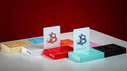 Magic Notebook Deck - Limited Edition (Red) by Bocopo - Carti De Joc Premium