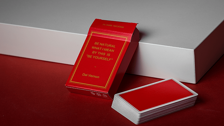 Magic Notebook Deck - Limited Edition (Red) by Bocopo - Carti De Joc Premium