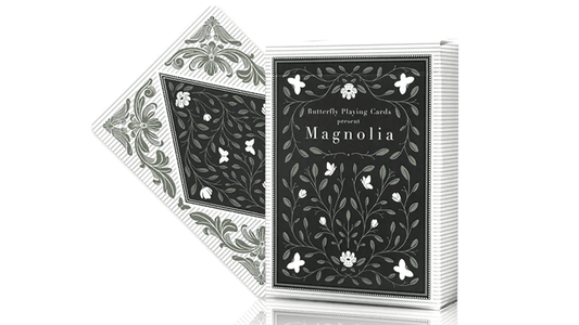 Magnolia White by Butterfly Playing Cards - Carti De Joc Premium