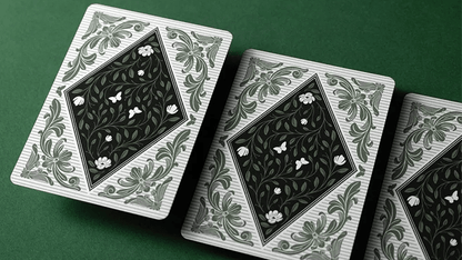 Magnolia White by Butterfly Playing Cards - Carti De Joc Premium