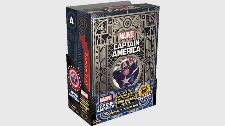 Marvel Captain America (Plus Card Guard) by Fantasma - Carti De Joc Premium