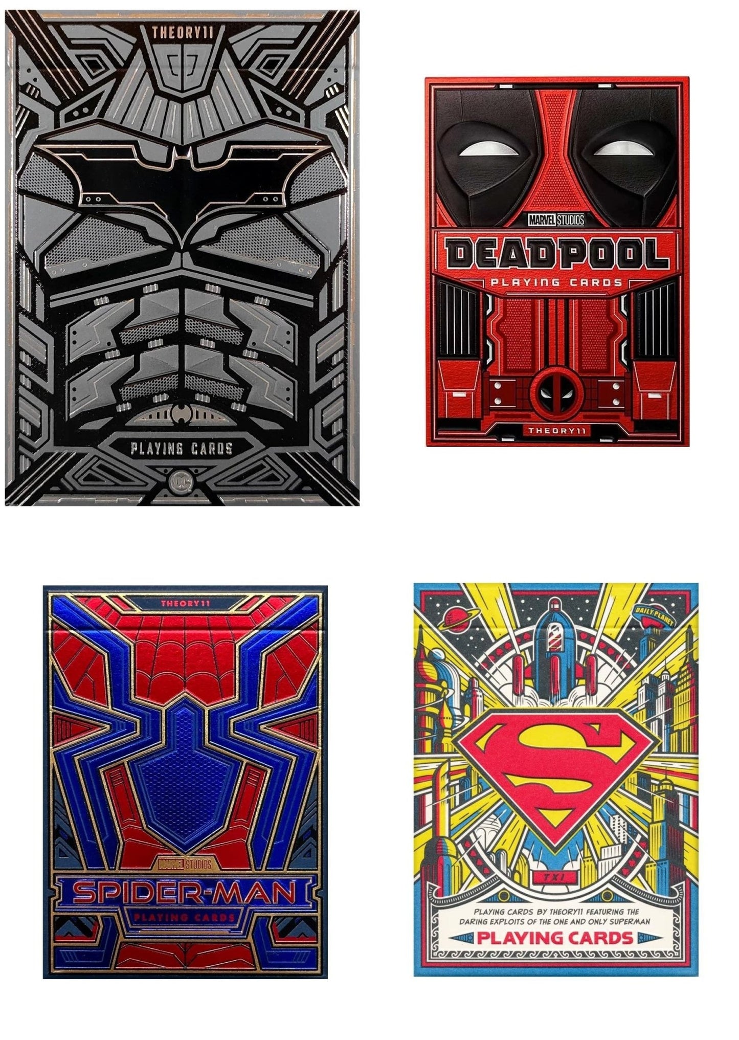 Marvel Hero Decks by Theory11 - Carti De Joc Premium