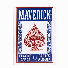 Maverik Blue Standard Index by USPCC - Carti De Joc Premium