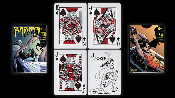 MMD4 - Magicians Must Die Comic Deck by Handlordz & Jay Peteranetz - Carti De Joc Premium