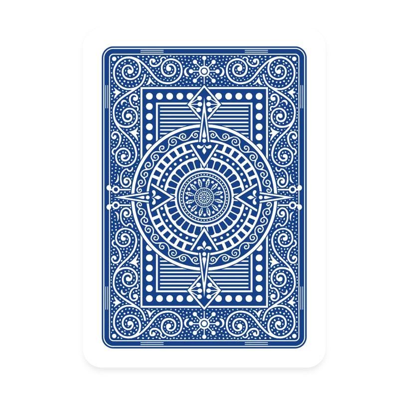 Modiano Texas Poker 2 Jumbo index Blue - Carti De Joc Premium