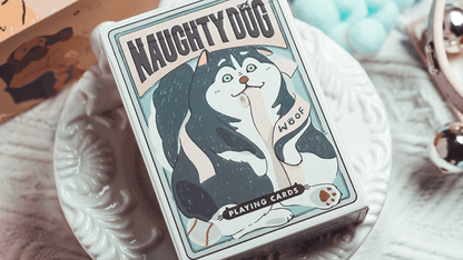 Naughty Dog by 808 Magic and Bacon Playing Card - Carti De Joc Premium
