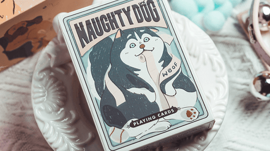 Naughty Dog by 808 Magic and Bacon Playing Card - Carti De Joc Premium