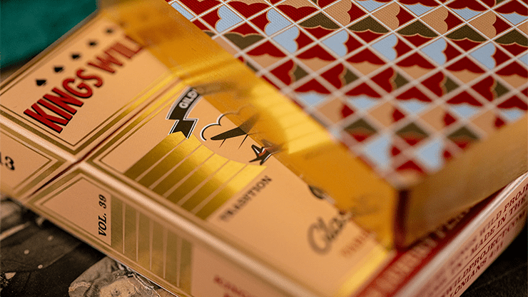 No.13 Table Players Vol 39 GILDED by Kings Wild Project - Carti De Joc Premium
