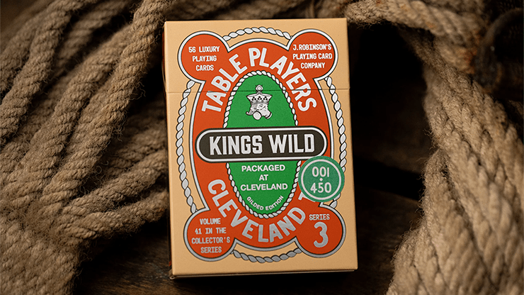 No.13 Table Players Vol 41 GILDED by Kings Wild Project - Carti De Joc Premium