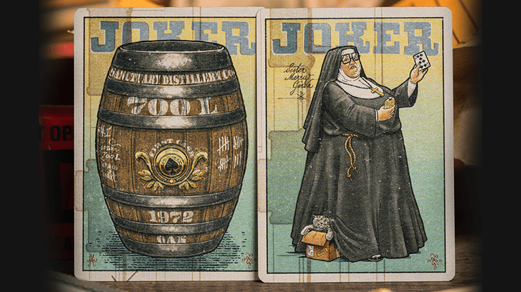 Odd Fellows Sister Merry Gorda by Stockholm 17 - Carti De Joc Premium