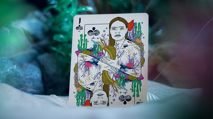 ONDA V2 Black and Gold by Jocu Playing Cards - Carti De Joc Premium