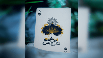 ONDA V2 Black and Gold by Jocu Playing Cards - Carti De Joc Premium