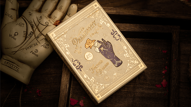 Palmistry Golden Ivory by Chamber of Wonders - Carti De Joc Premium