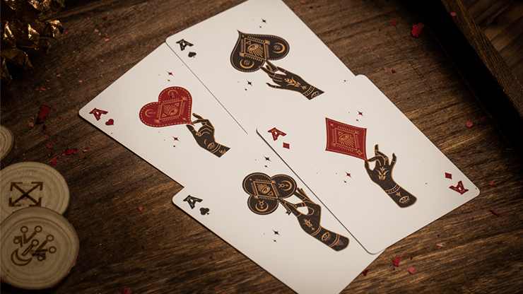 Palmistry Golden Ivory by Chamber of Wonders - Carti De Joc Premium