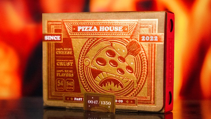 Pizza House by Fast Food Playing Cards - Carti De Joc Premium